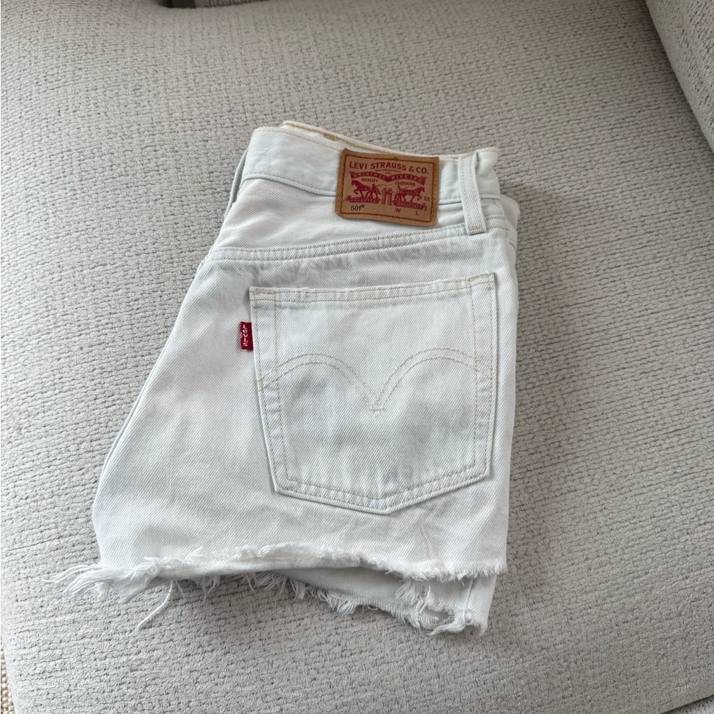 Levi's 501 Denim Shorts - Light Wash